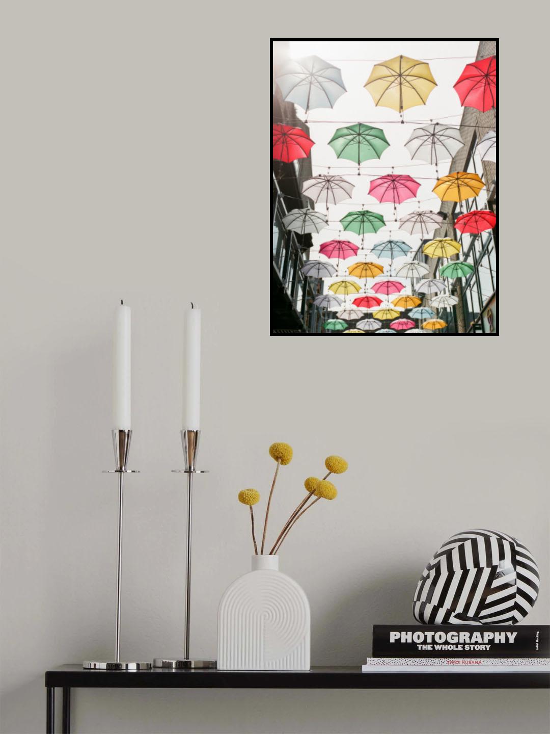 Umbrellas Poster och Canvastavla