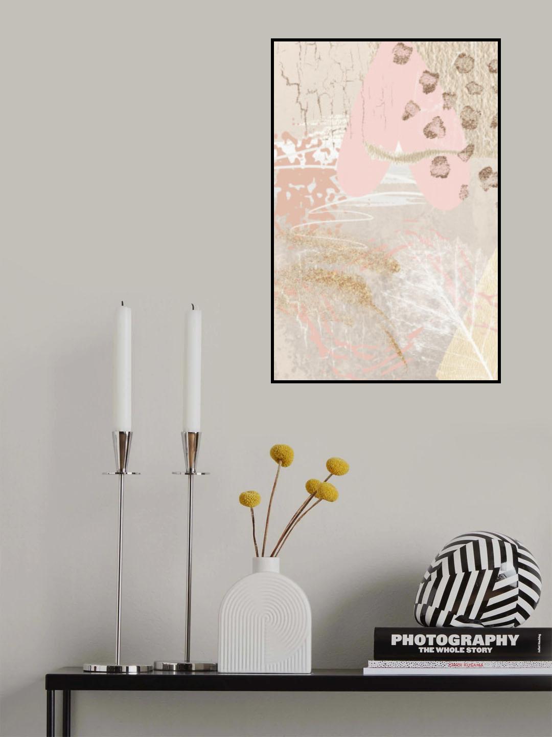 Morning Pink-2 Poster och Canvastavla