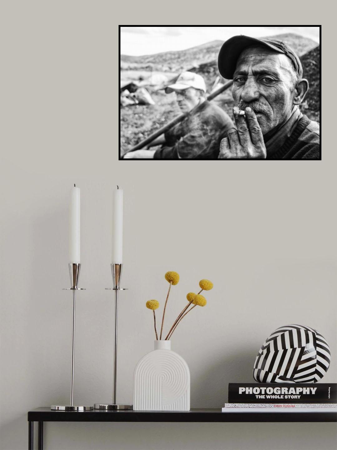 cigaret Poster och Canvastavla