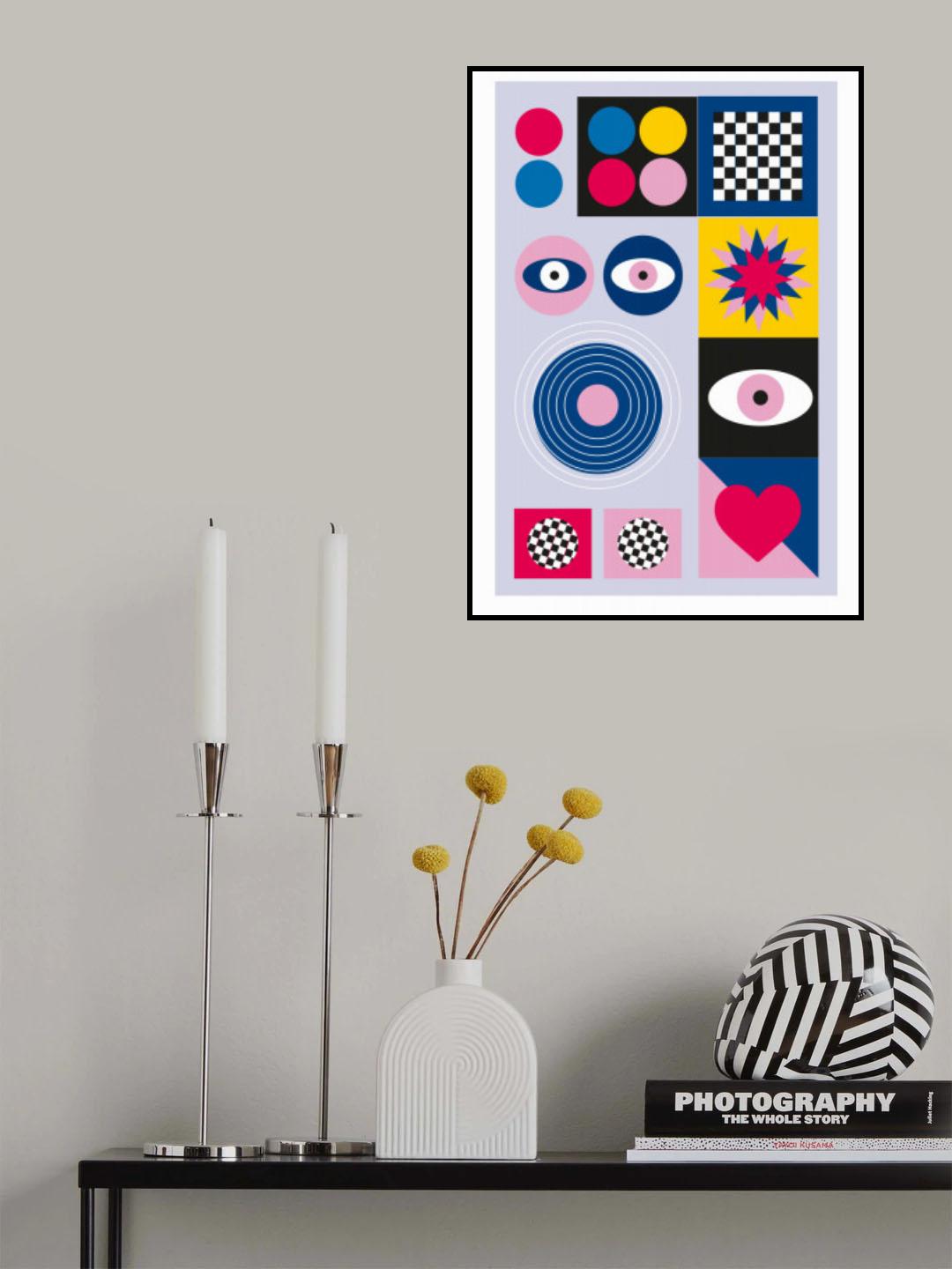 GEOMETRIC II Poster och Canvastavla