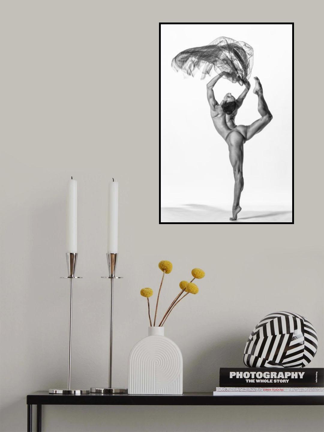 Power Attitude Dance Poster och Canvastavla
