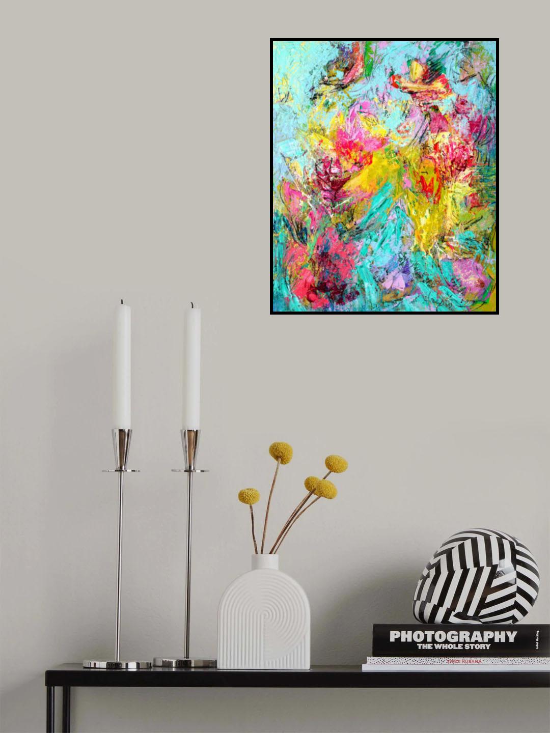 Joys Garden Poster och Canvastavla