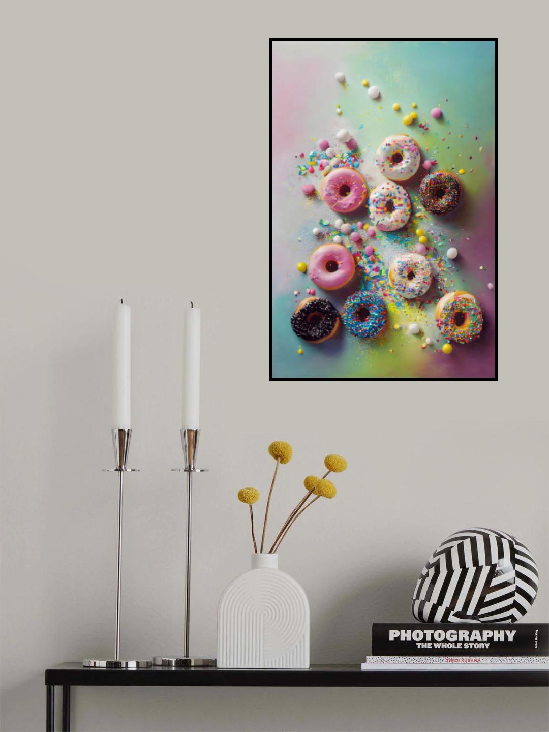 Delicious Donuts Poster och Canvastavla