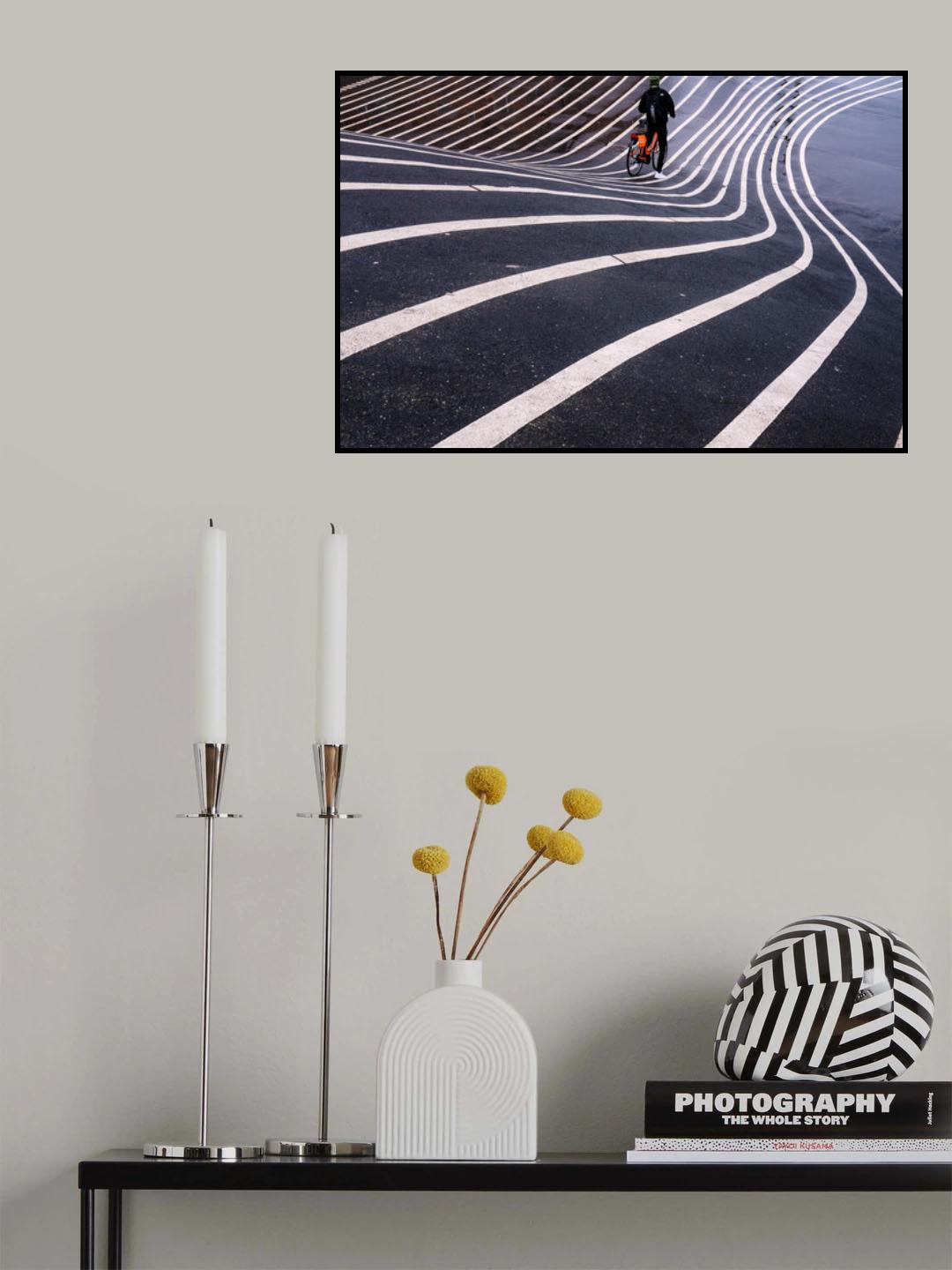 Lines No 1 Poster och Canvastavla