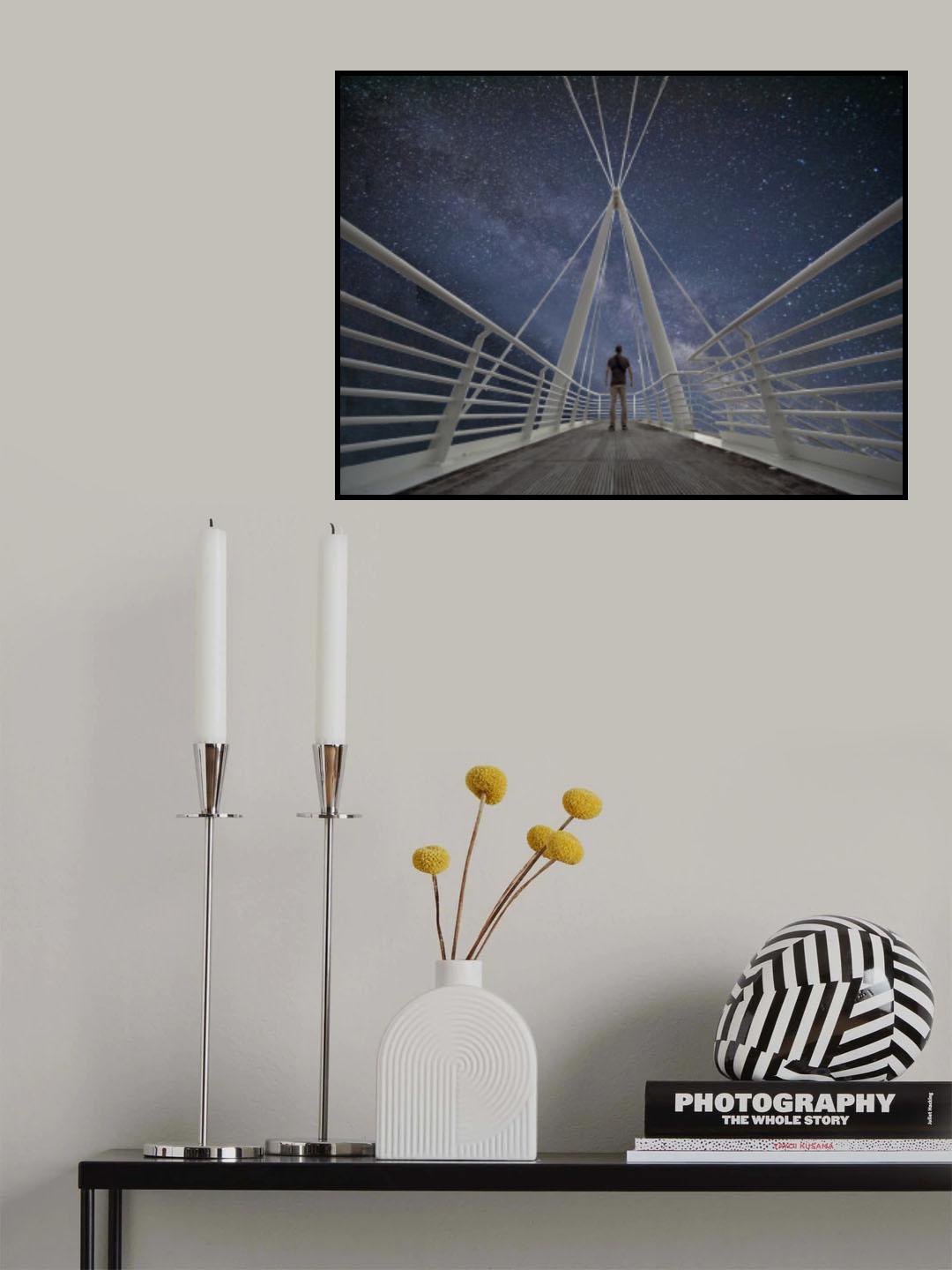 Looking AT The Sky Poster och Canvastavla