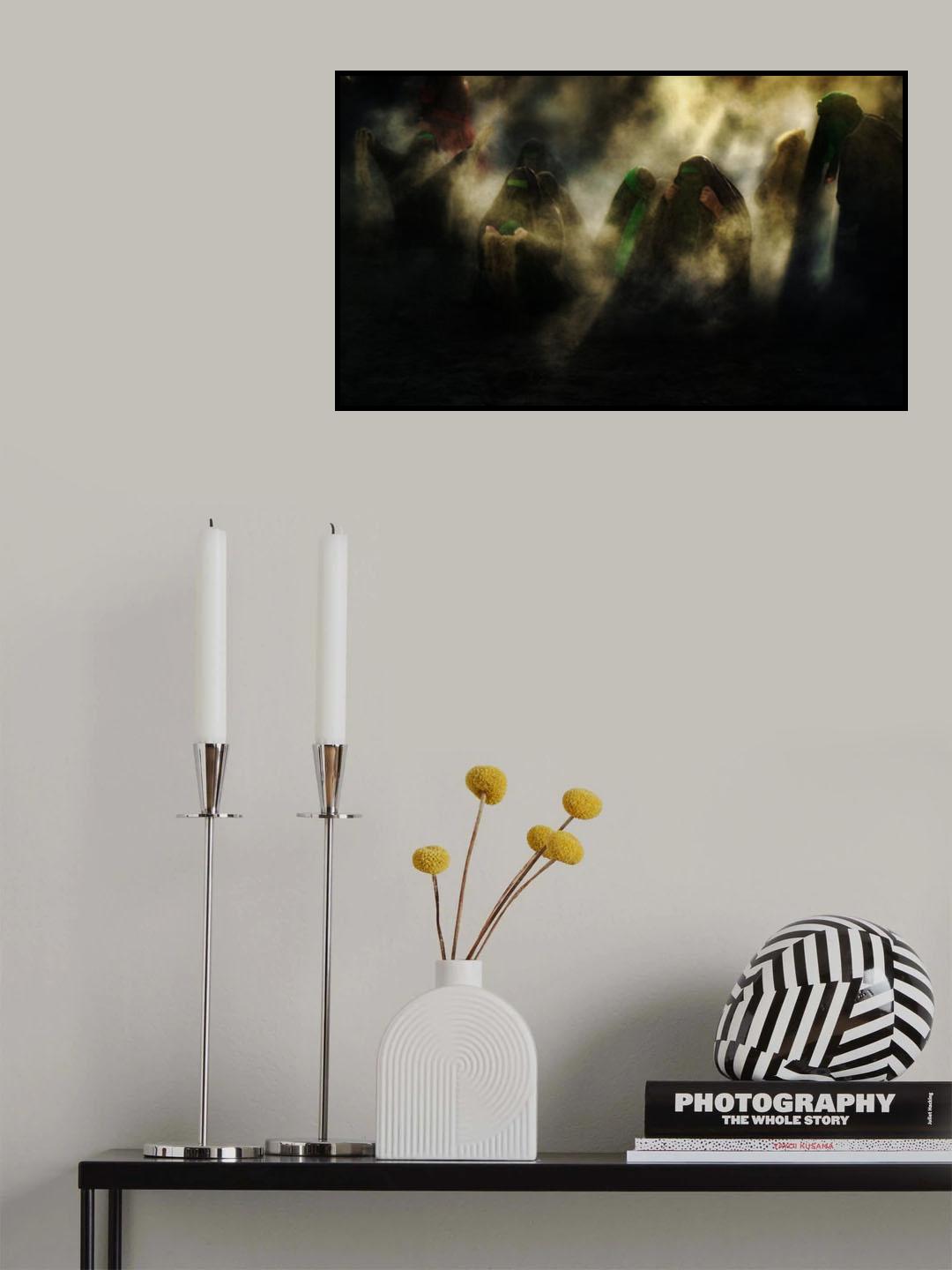 Mourning Women Poster och Canvastavla