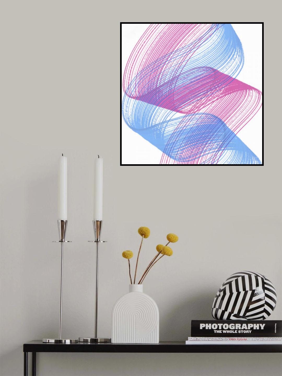 Comb Play Poster och Canvastavla