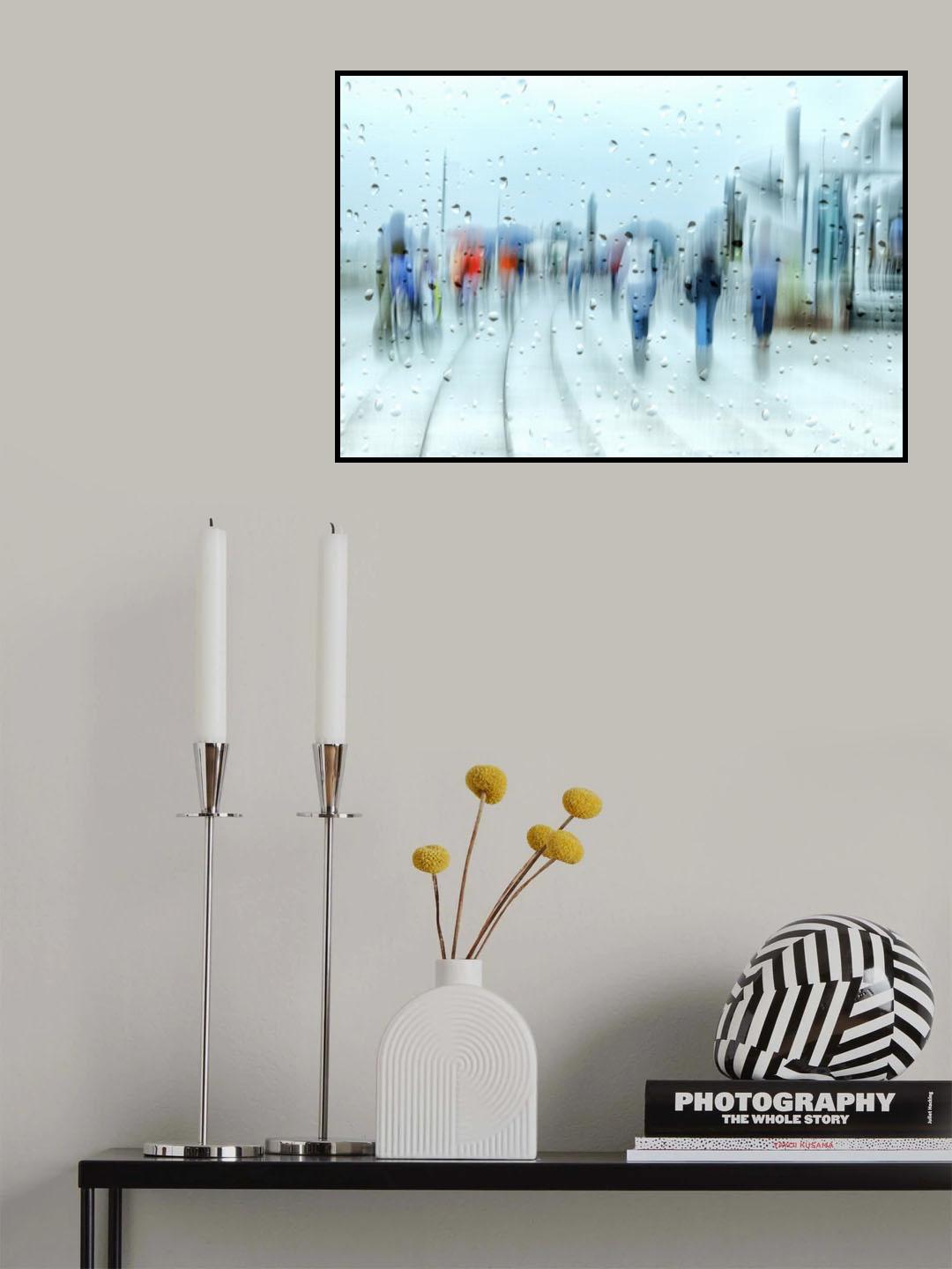 it`s raining Poster och Canvastavla