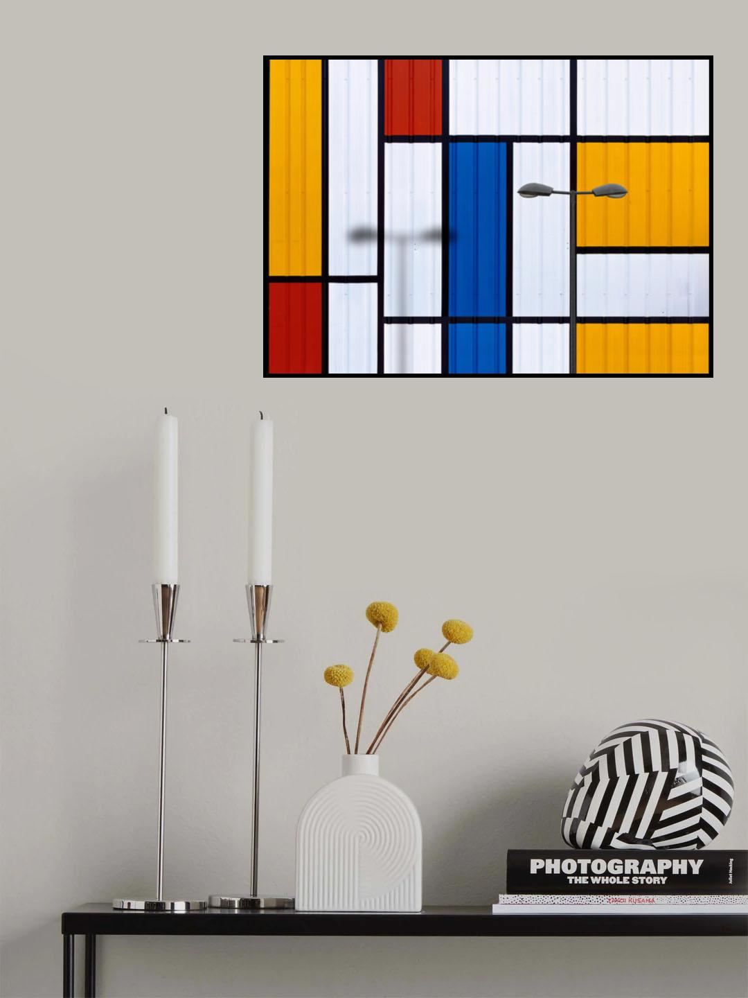 Urban Abstraction Poster och Canvastavla