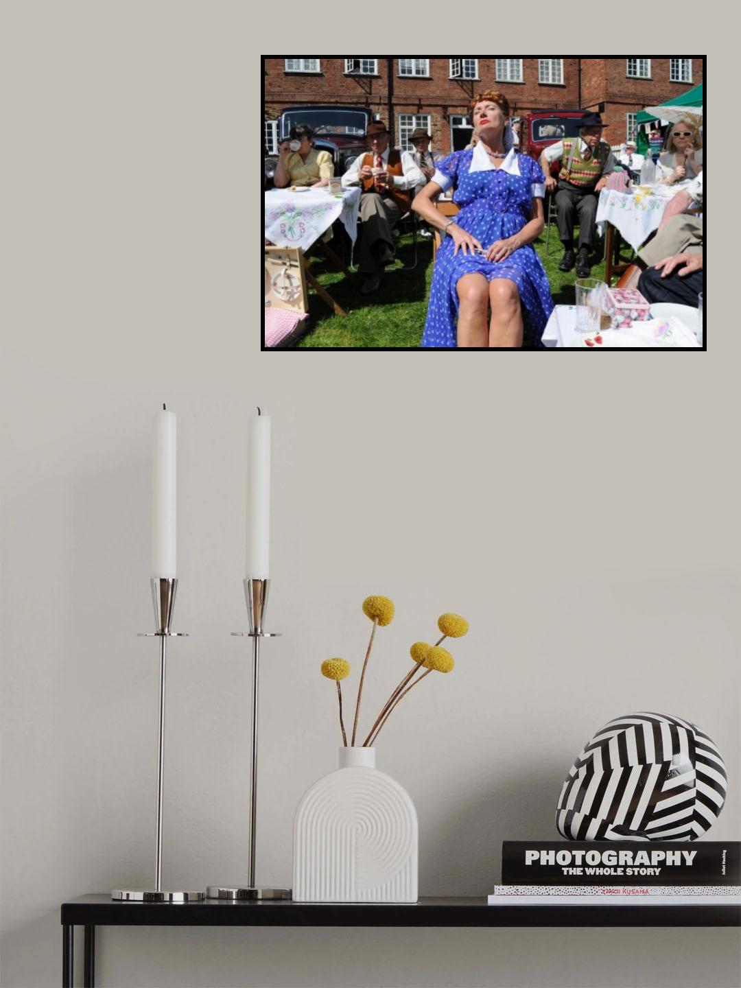 English Summer Poster och Canvastavla