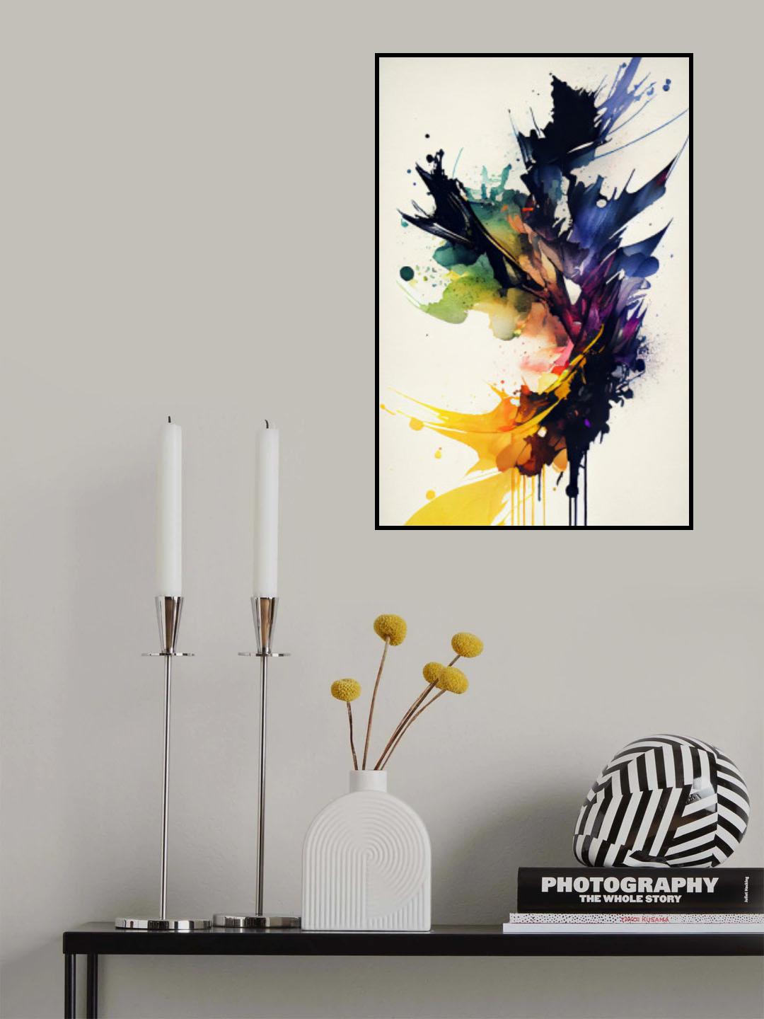 Fighting Warriors Poster och Canvastavla
