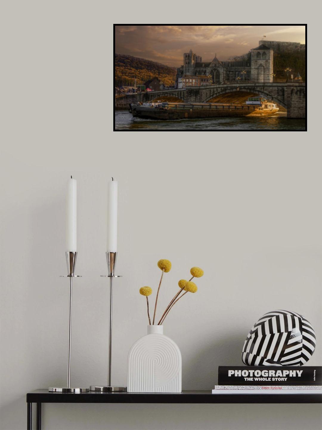 Belgium - Huy Poster och Canvastavla