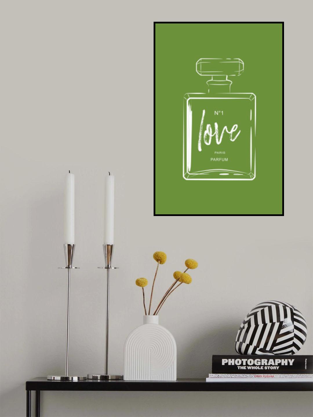Green Perfume Poster och Canvastavla