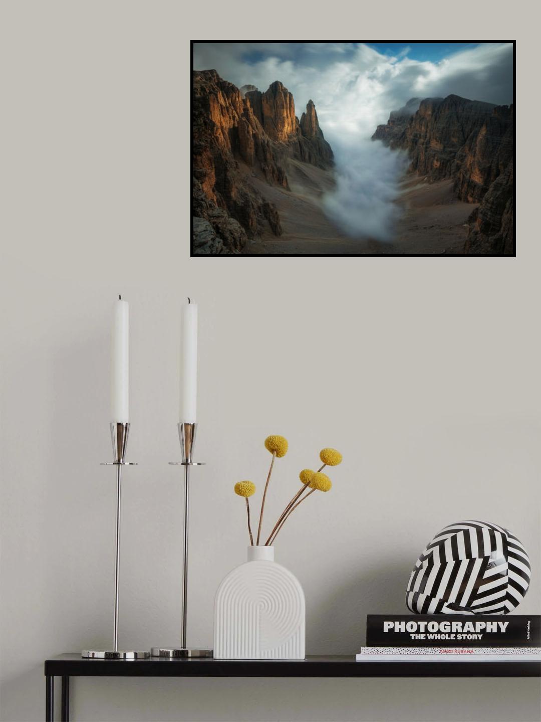 Deep Valley Poster och Canvastavla