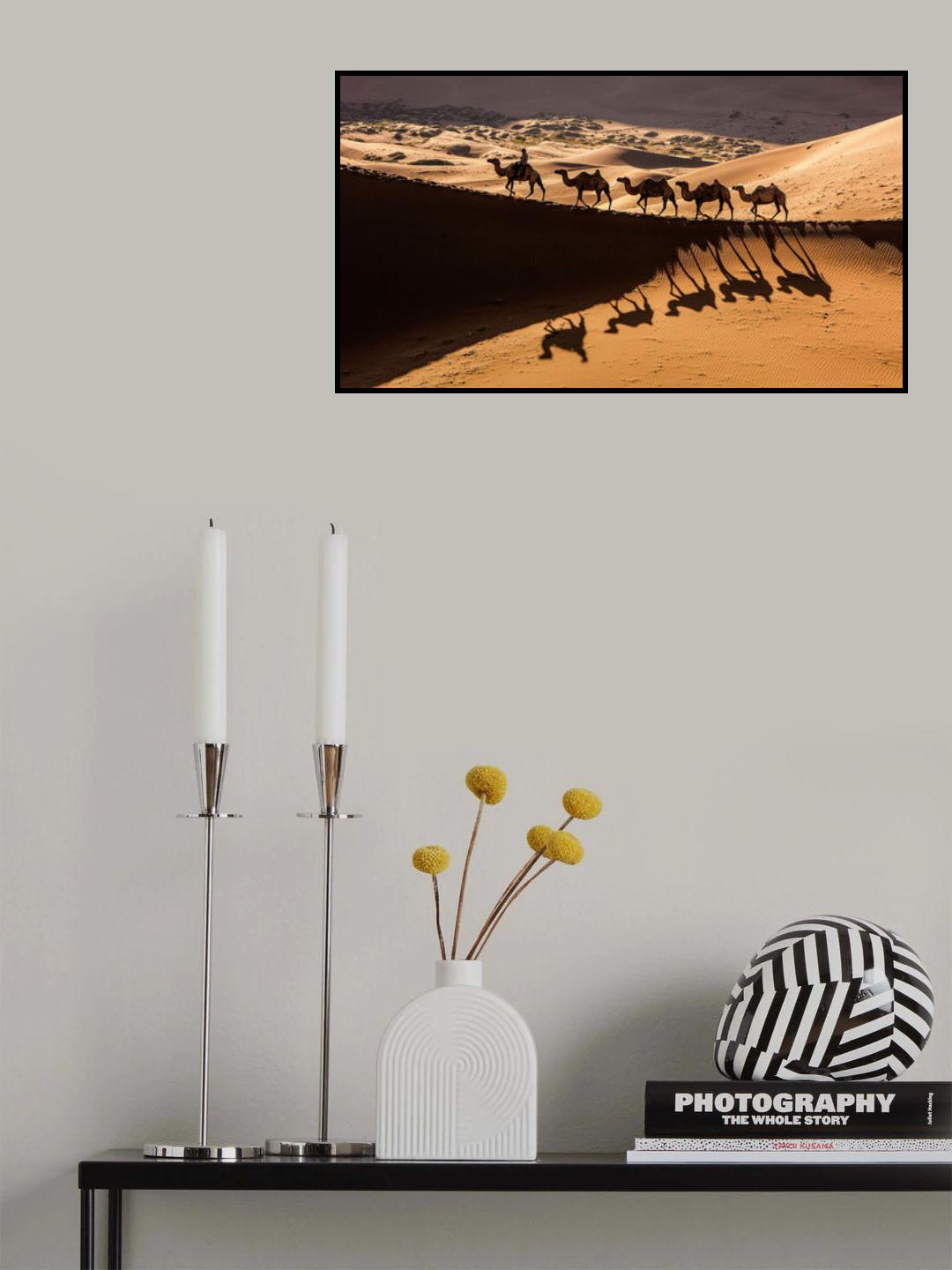 Badain Jaran Desert-1 Poster och Canvastavla