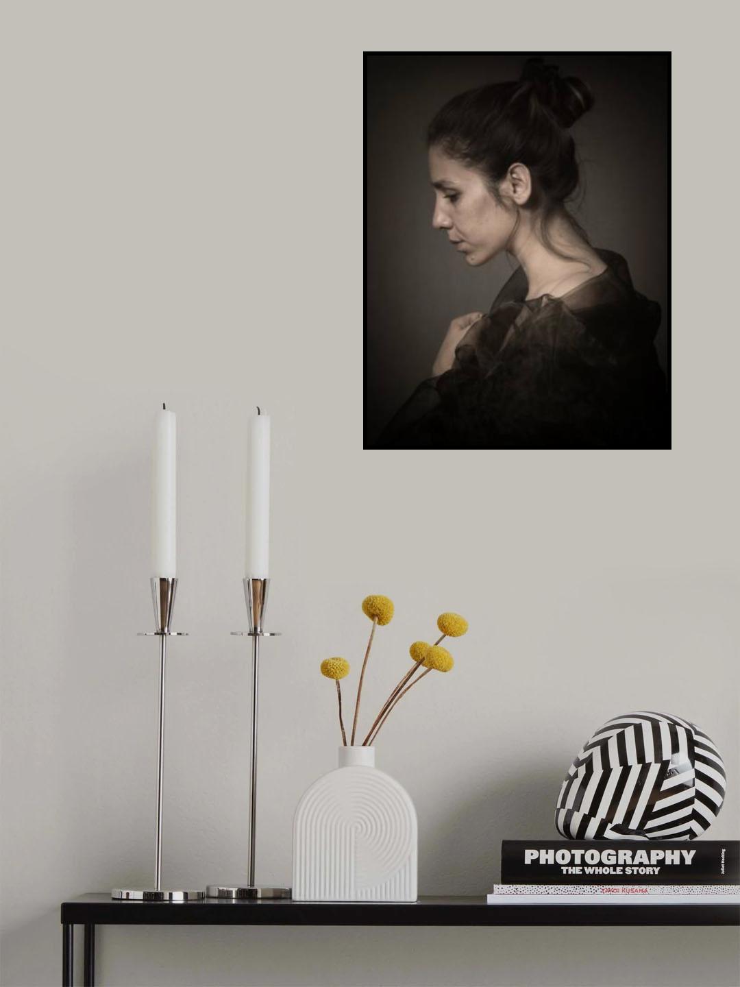 Self portrait Poster och Canvastavla