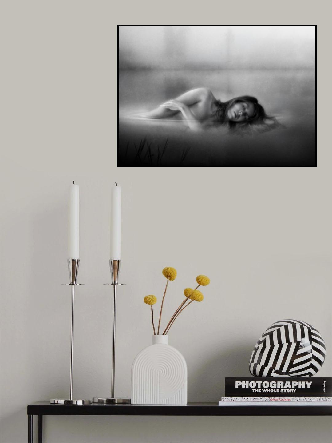 '...And quiet is the thought you...' Poster och Canvastavla