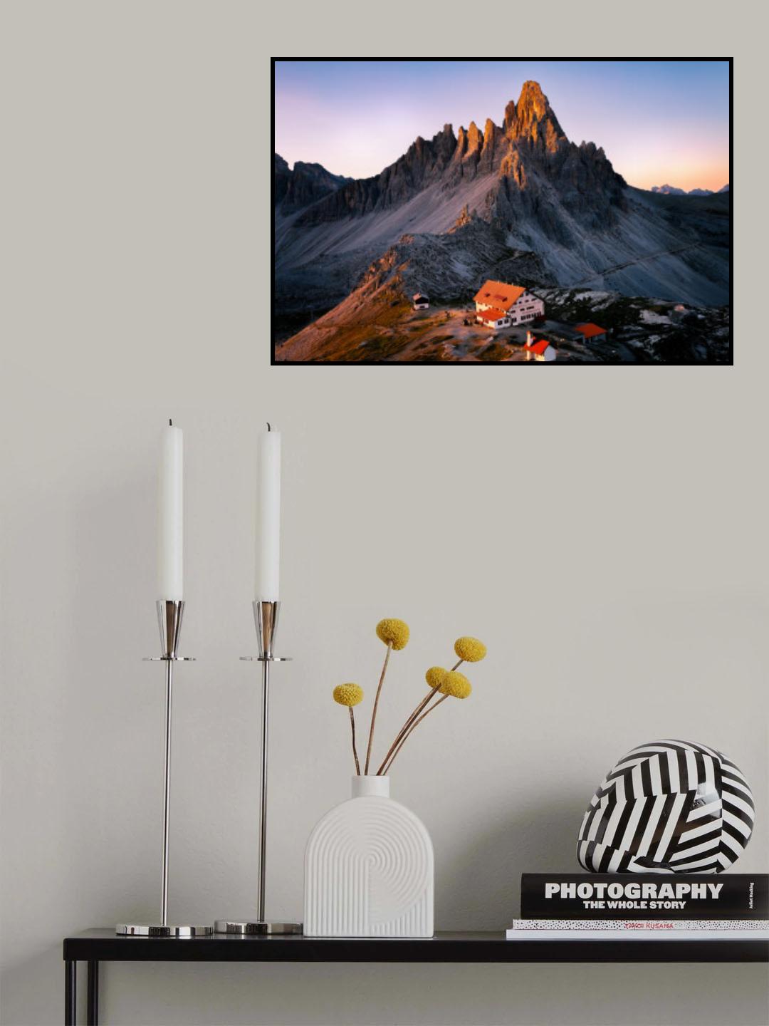 Morning Glow Poster och Canvastavla