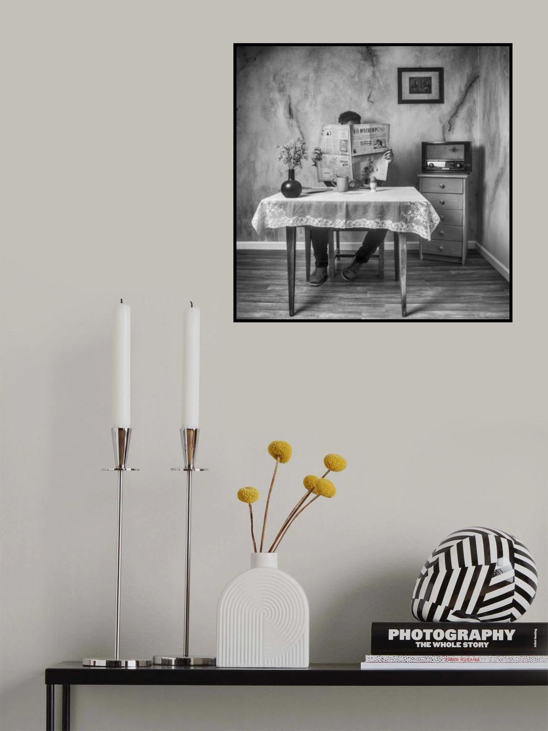 same procedure as every morning ... Poster och Canvastavla