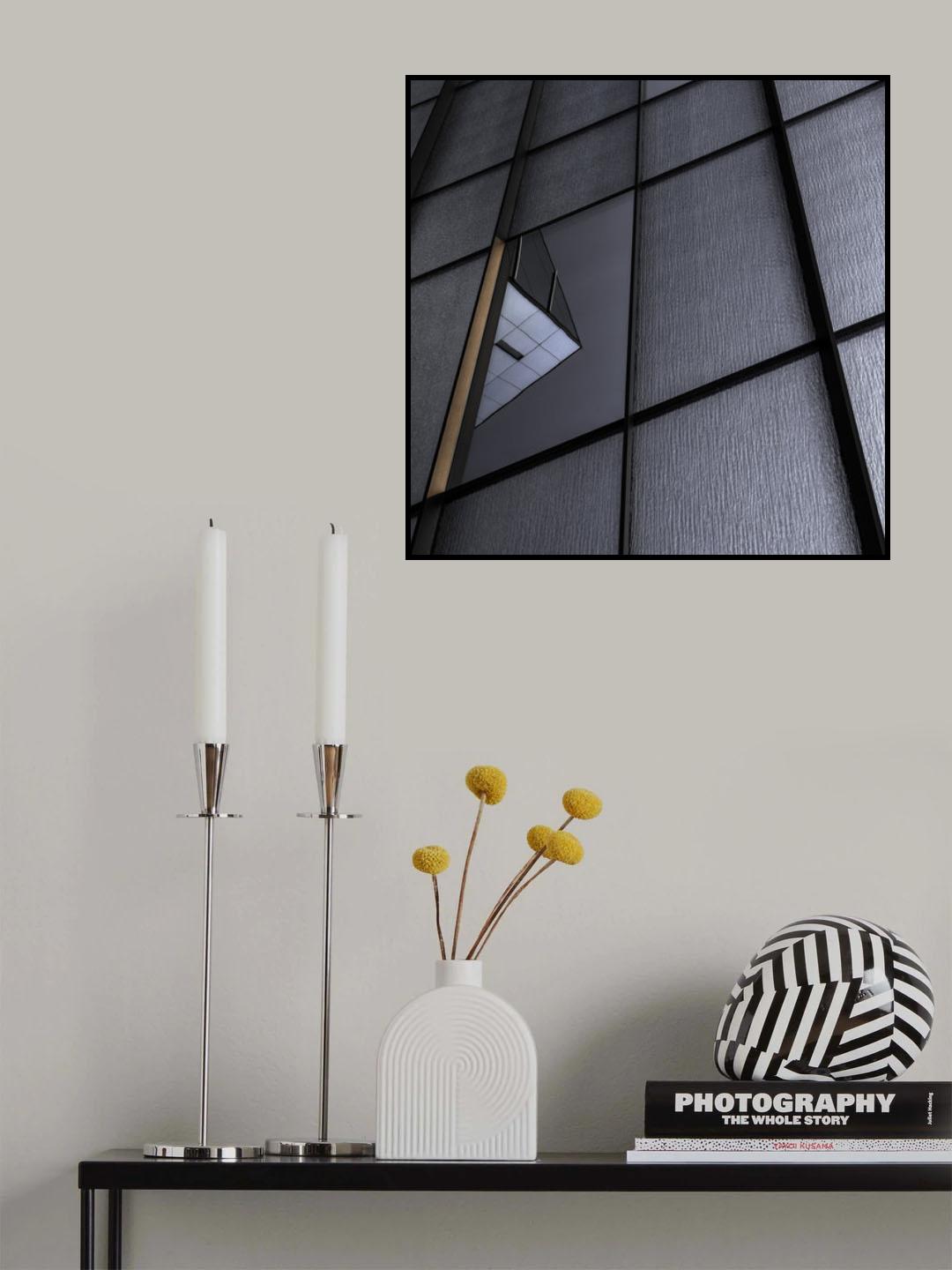 striscia dorata Poster och Canvastavla