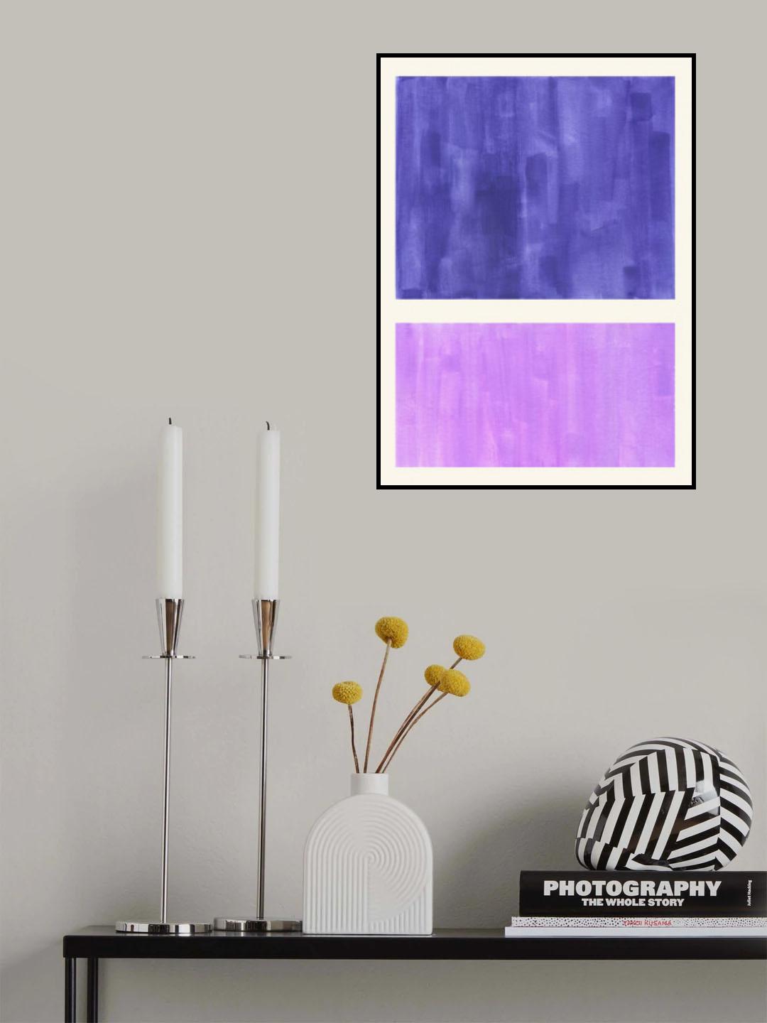 Colourfield 33 Poster och Canvastavla