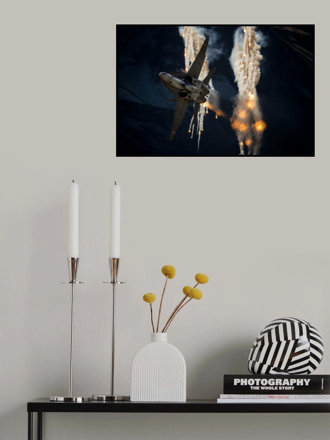 F-18 Hornet Poster och Canvastavla