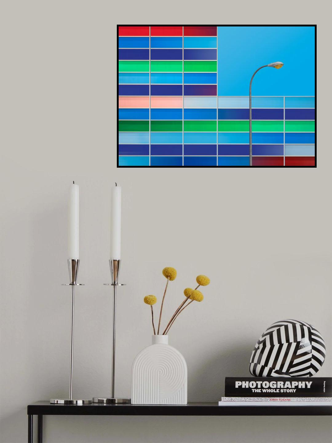 Facade Colors Poster och Canvastavla