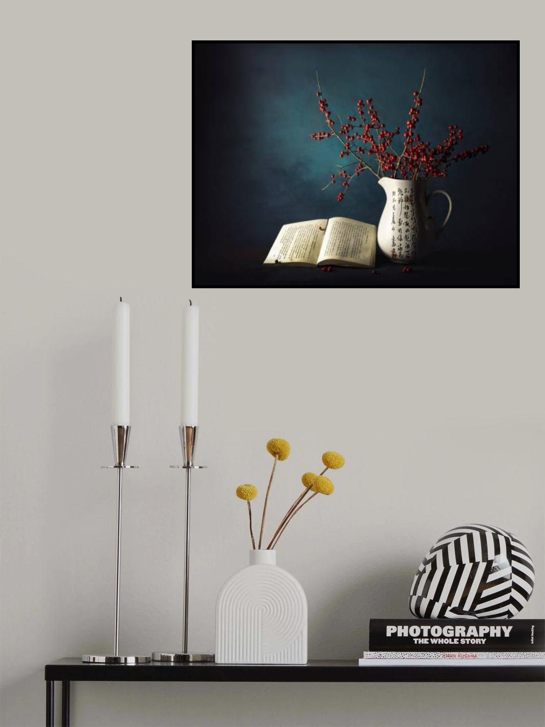 Winter berries (相思豆) Poster och Canvastavla