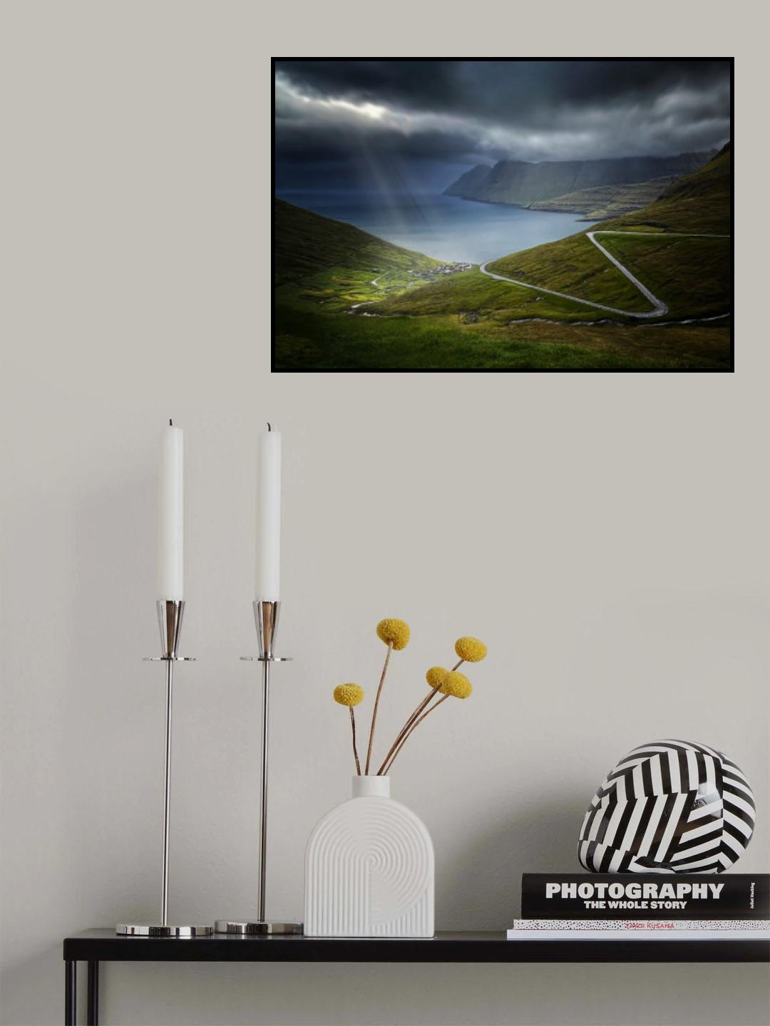 Calm before thunderstorm Poster och Canvastavla