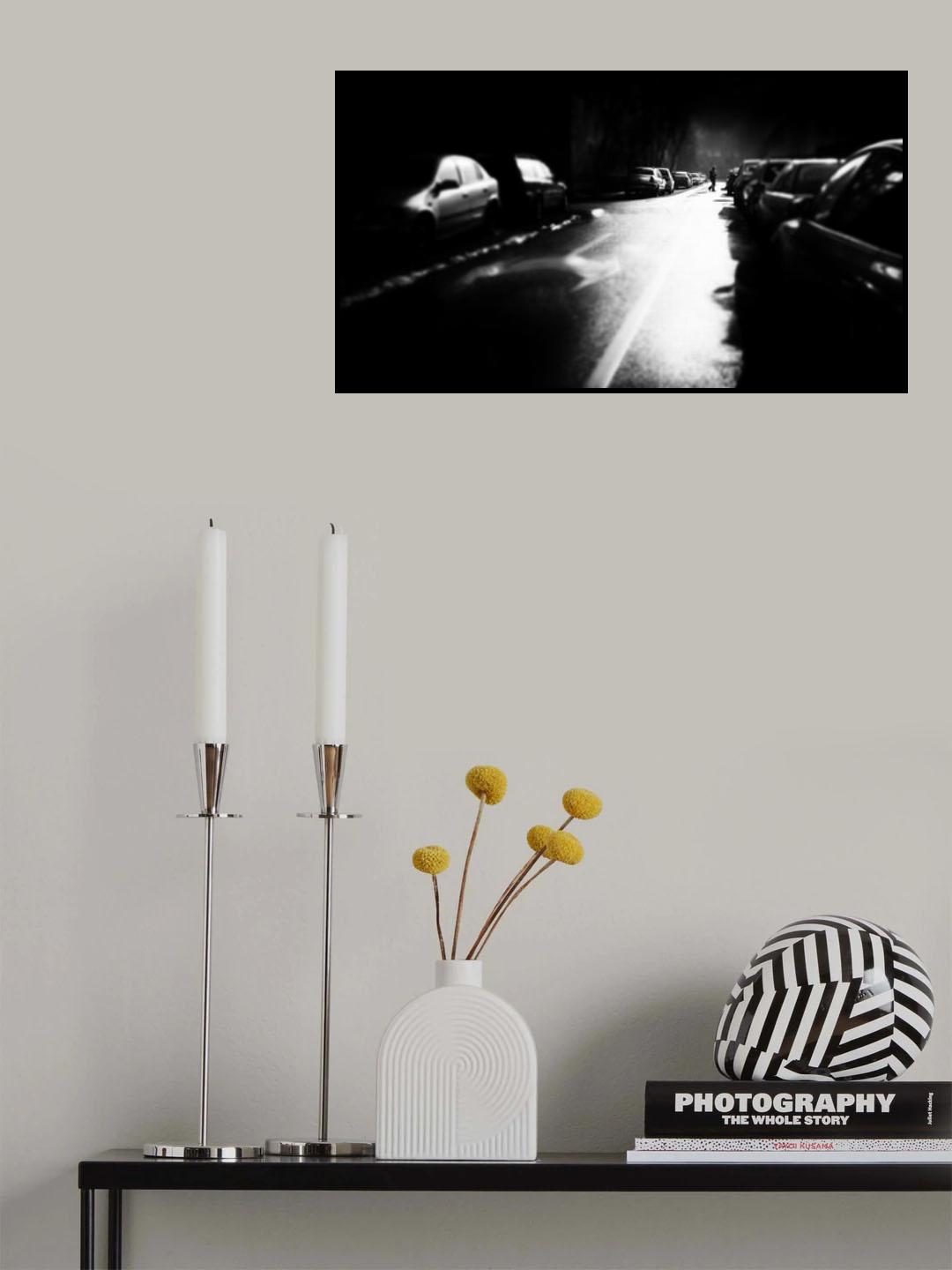 Sun on streets Poster och Canvastavla
