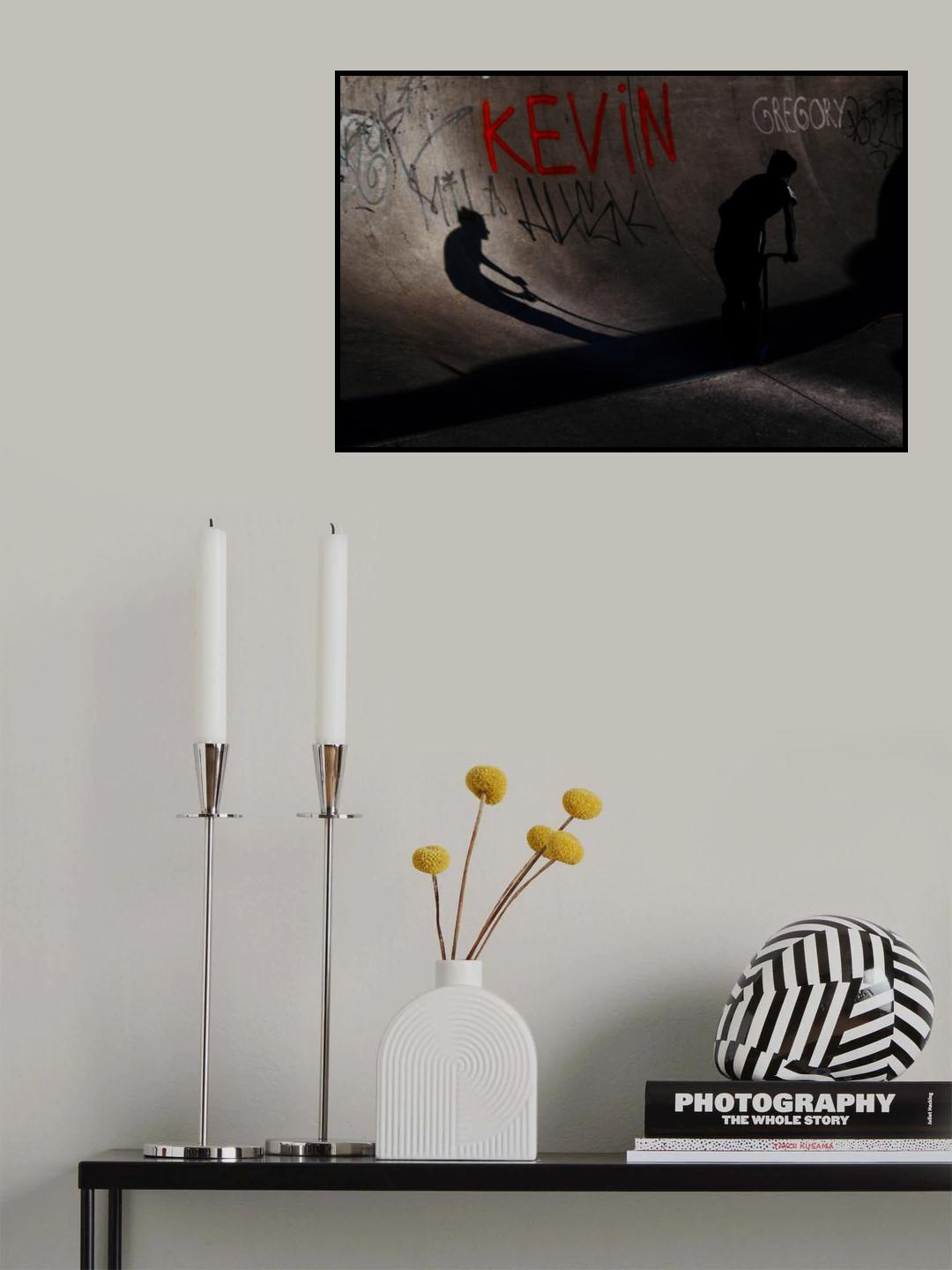 Kevin Poster och Canvastavla