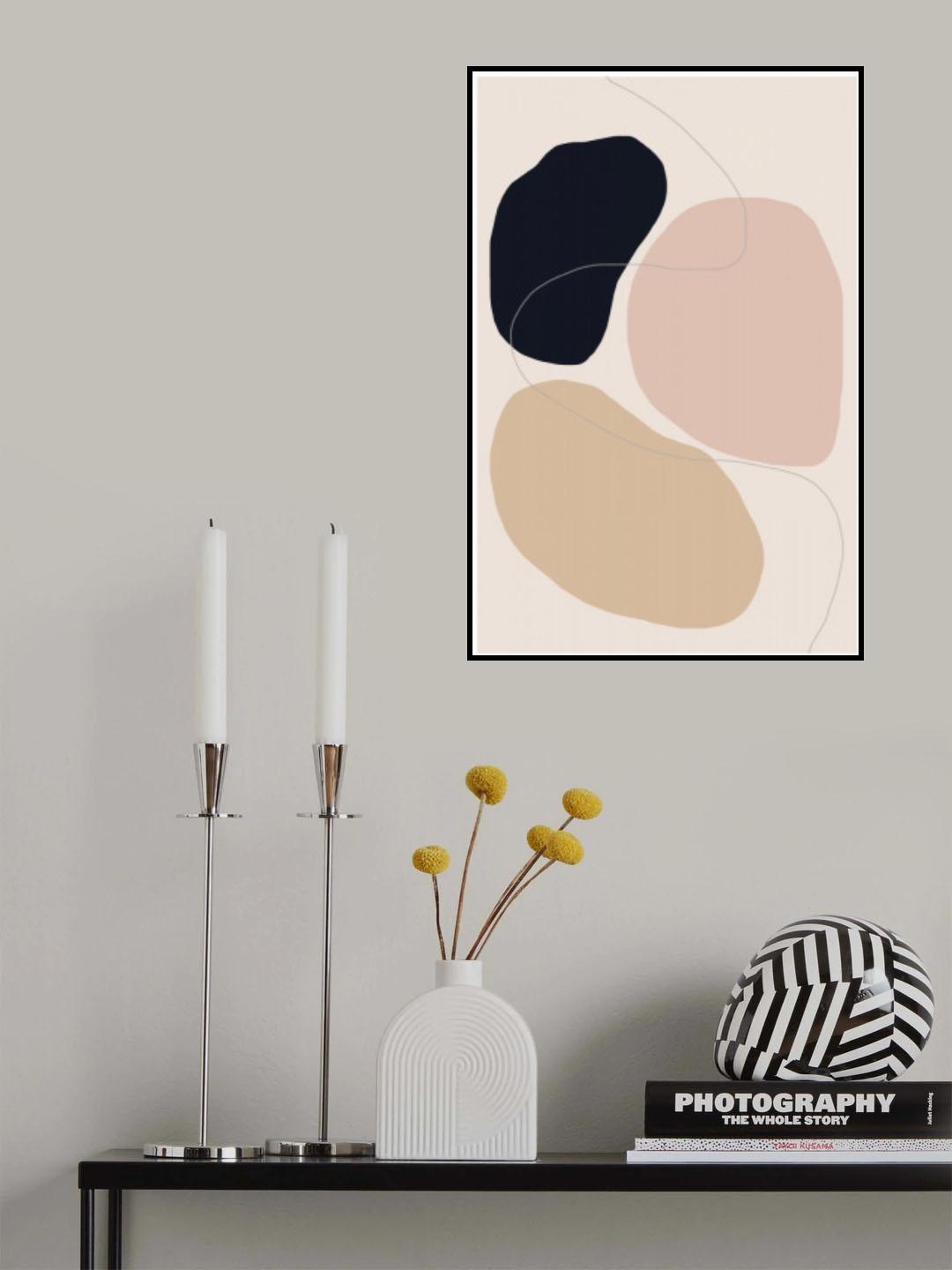 Abstract Composition Poster och Canvastavla