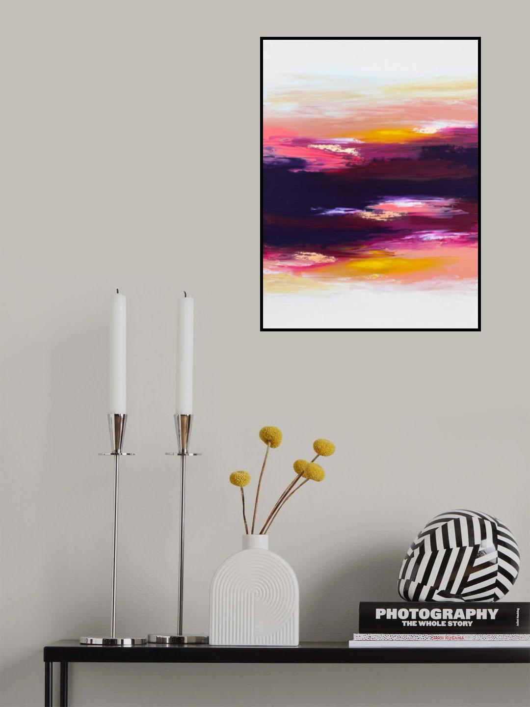 Spring Sunset Poster och Canvastavla