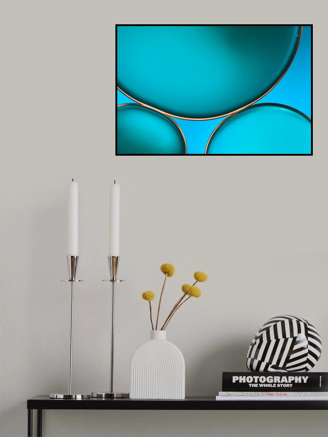 Oil and water Poster och Canvastavla