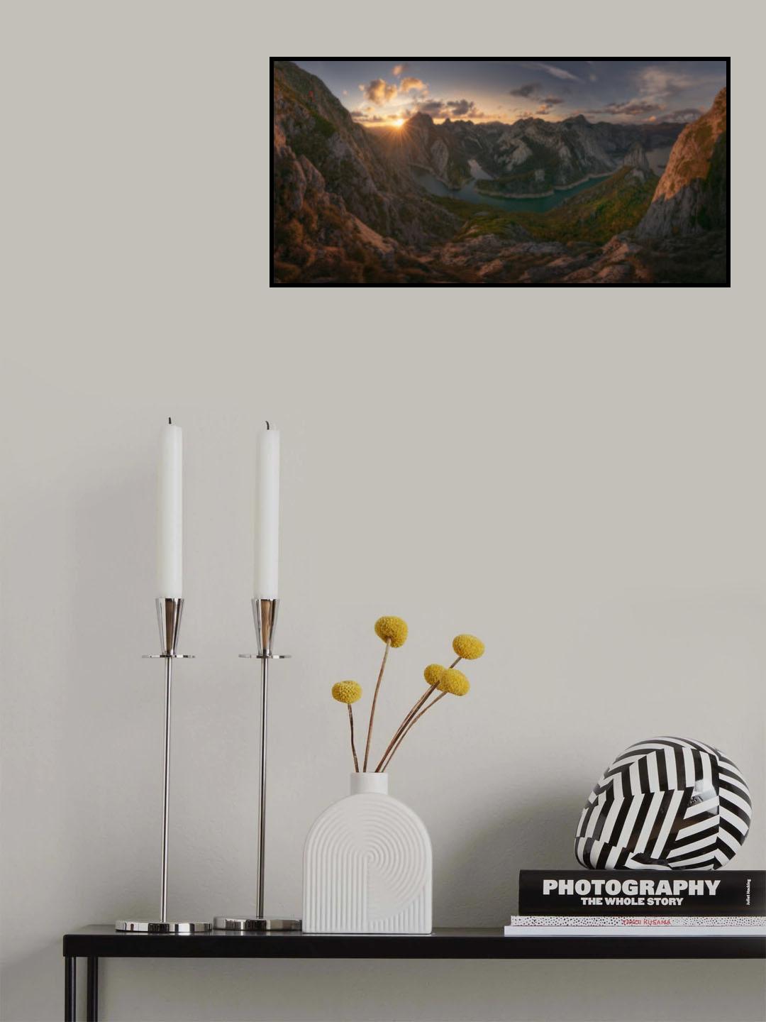 Fiordos leoneses Poster och Canvastavla