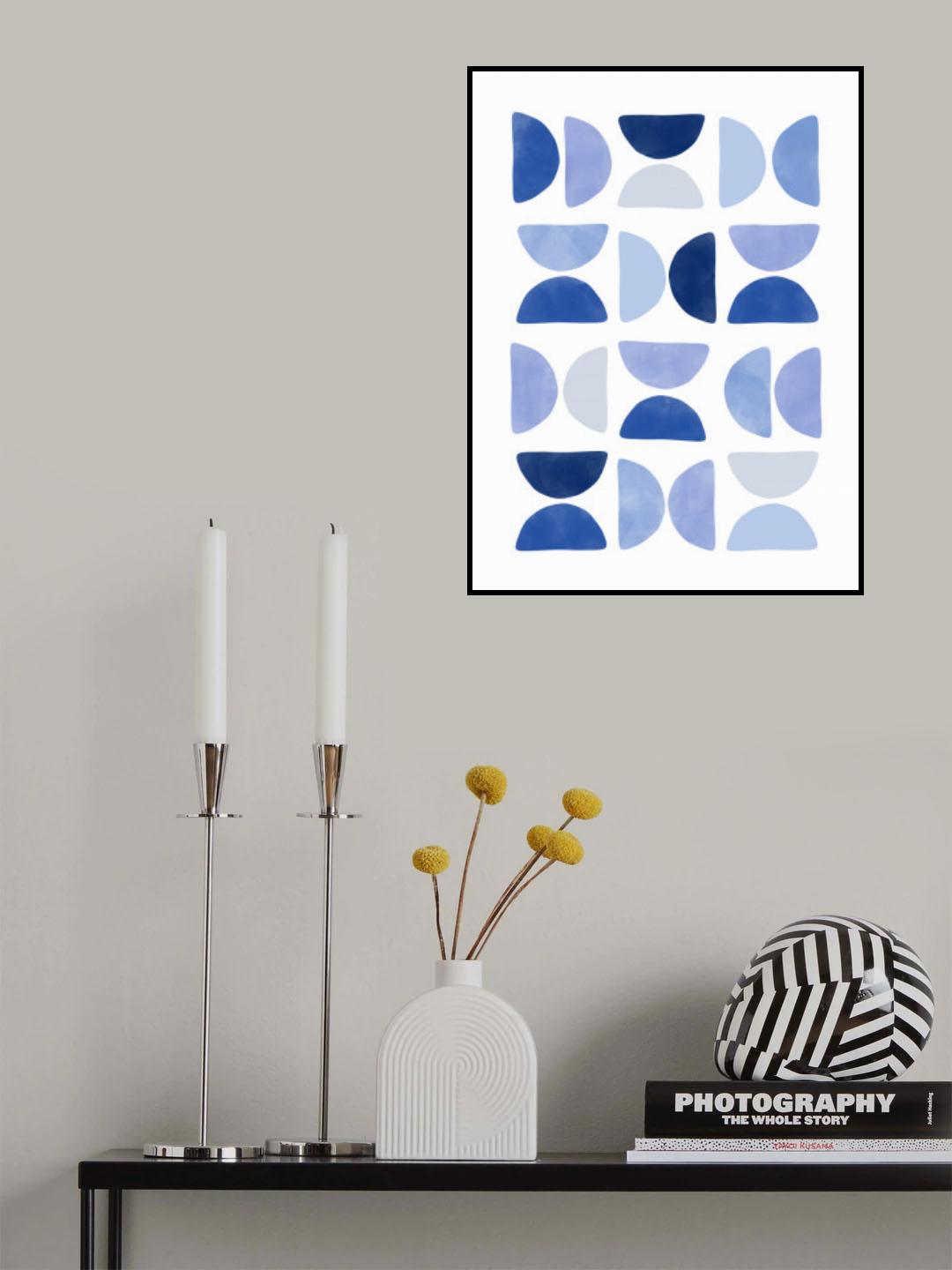 3x4 Aspectratio Indigo64 Poster och Canvastavla