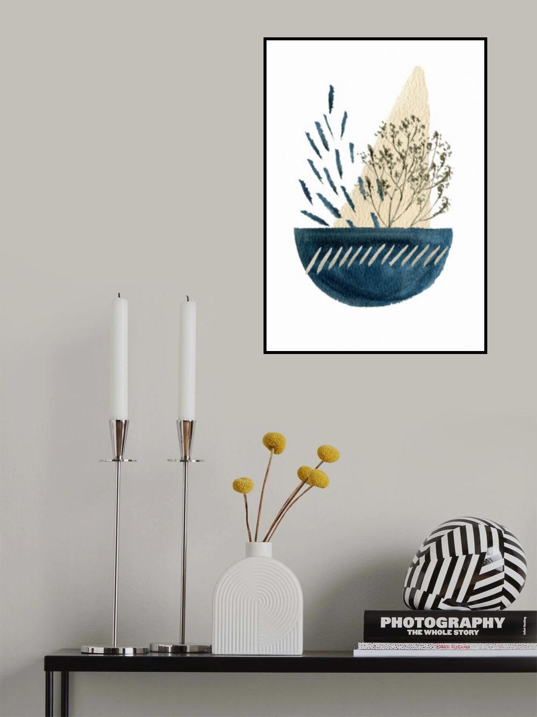 Blue Bowls 2.png Poster och Canvastavla