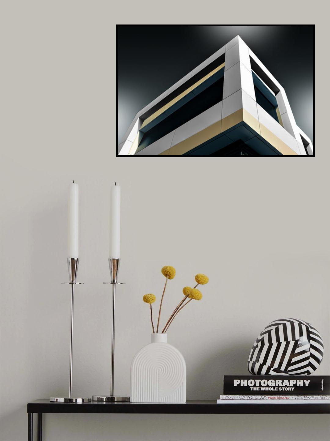 Yellow Lines Included Poster och Canvastavla