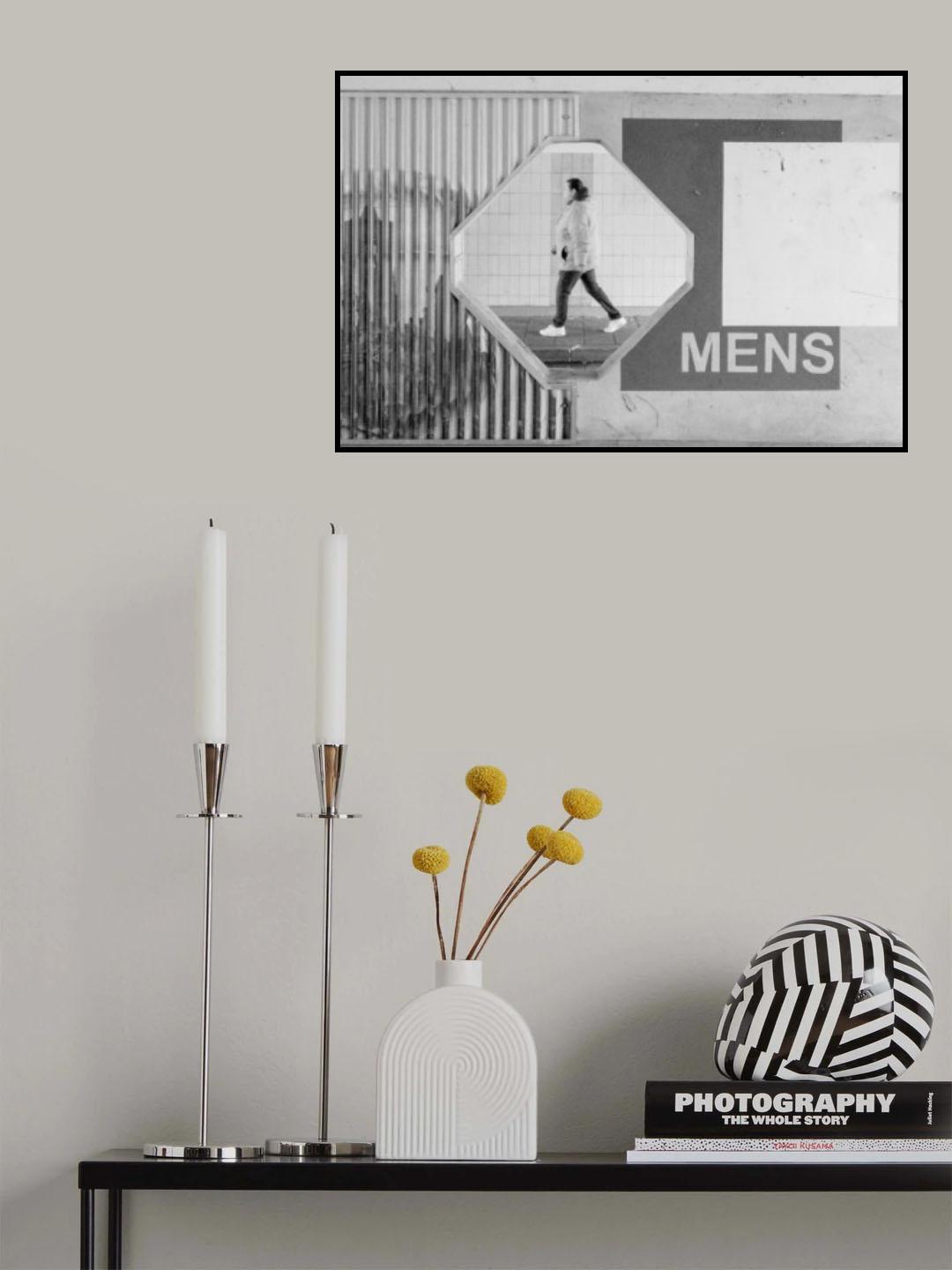 Woman under the bridge Poster och Canvastavla