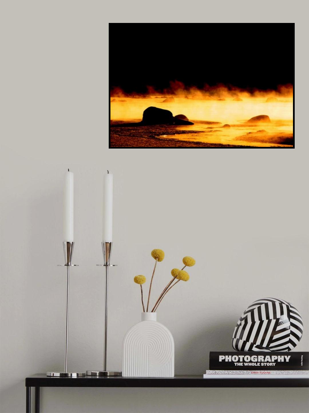 Yellow river Poster och Canvastavla
