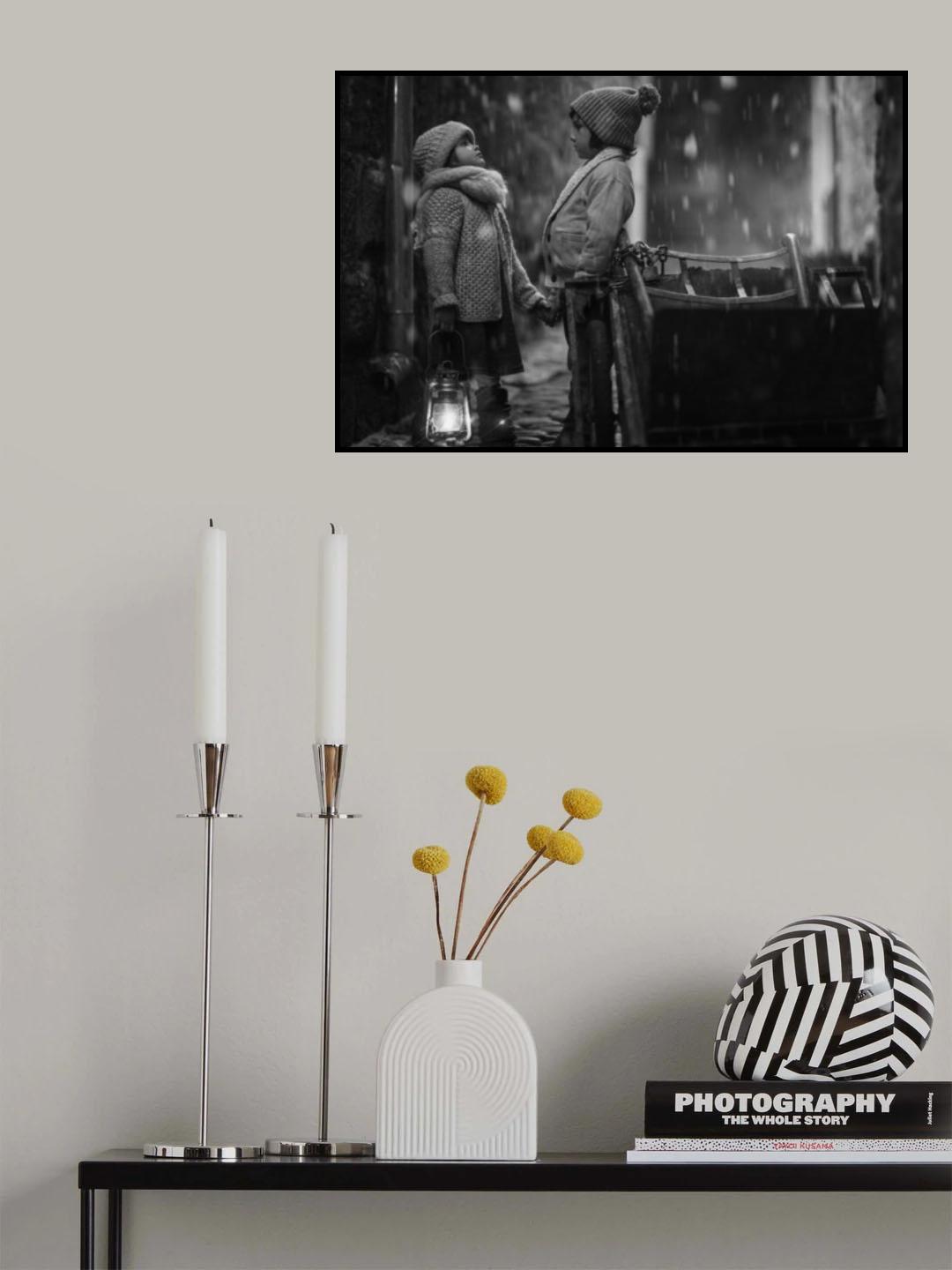 We were born to love Poster och Canvastavla