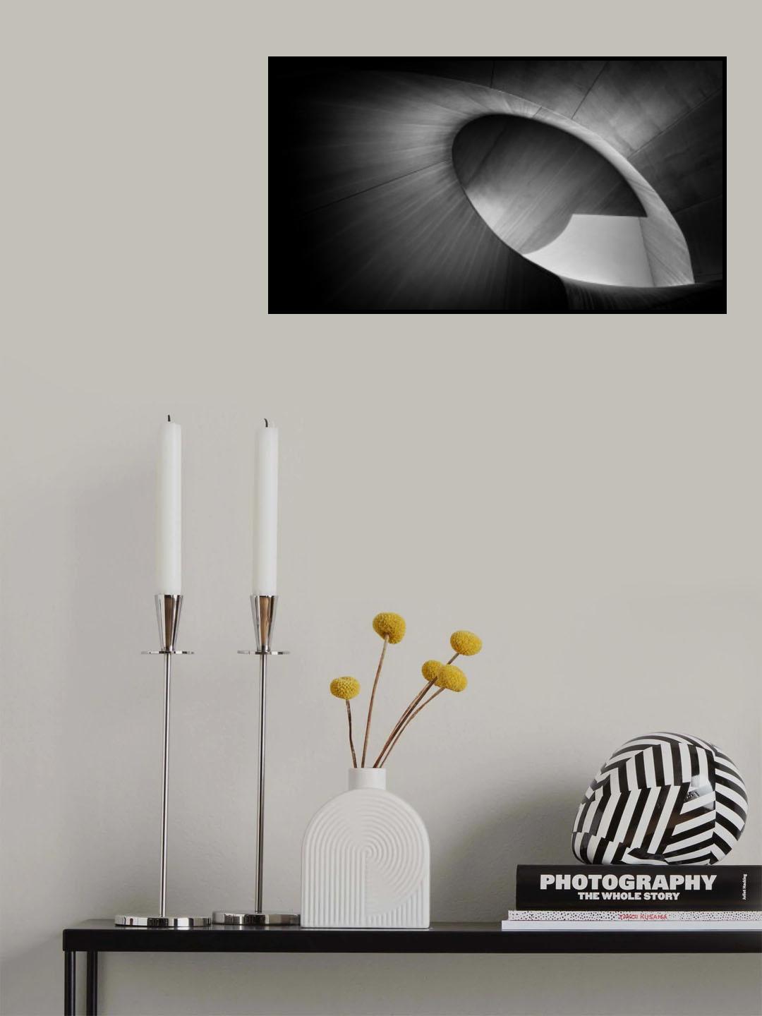 Curve Poster och Canvastavla