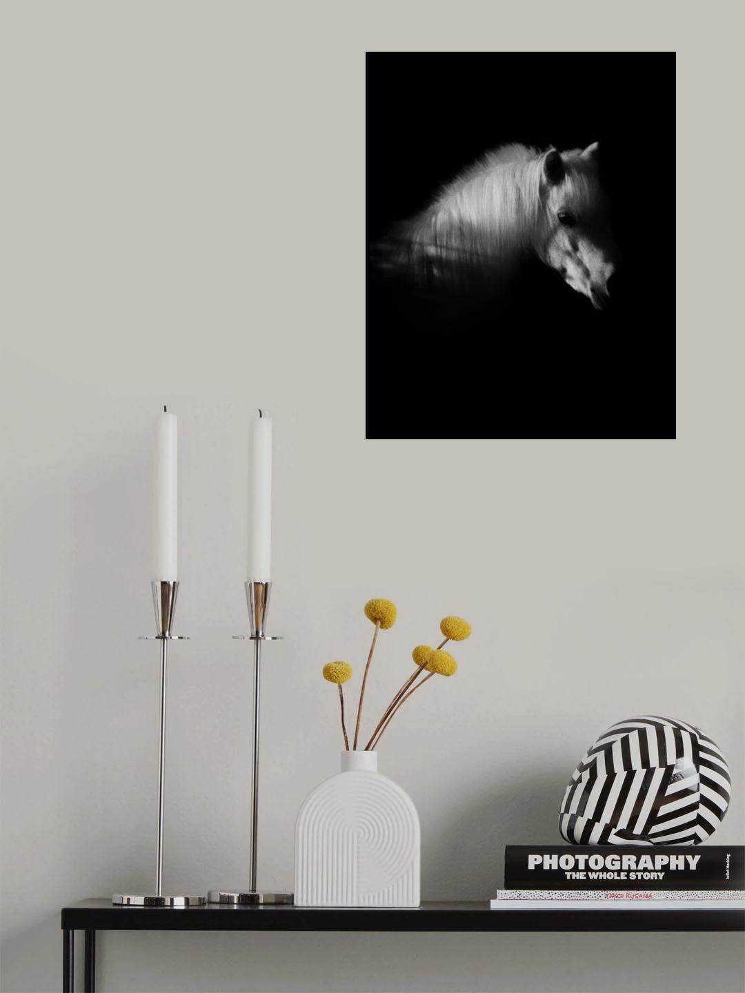 The White Horse Poster och Canvastavla
