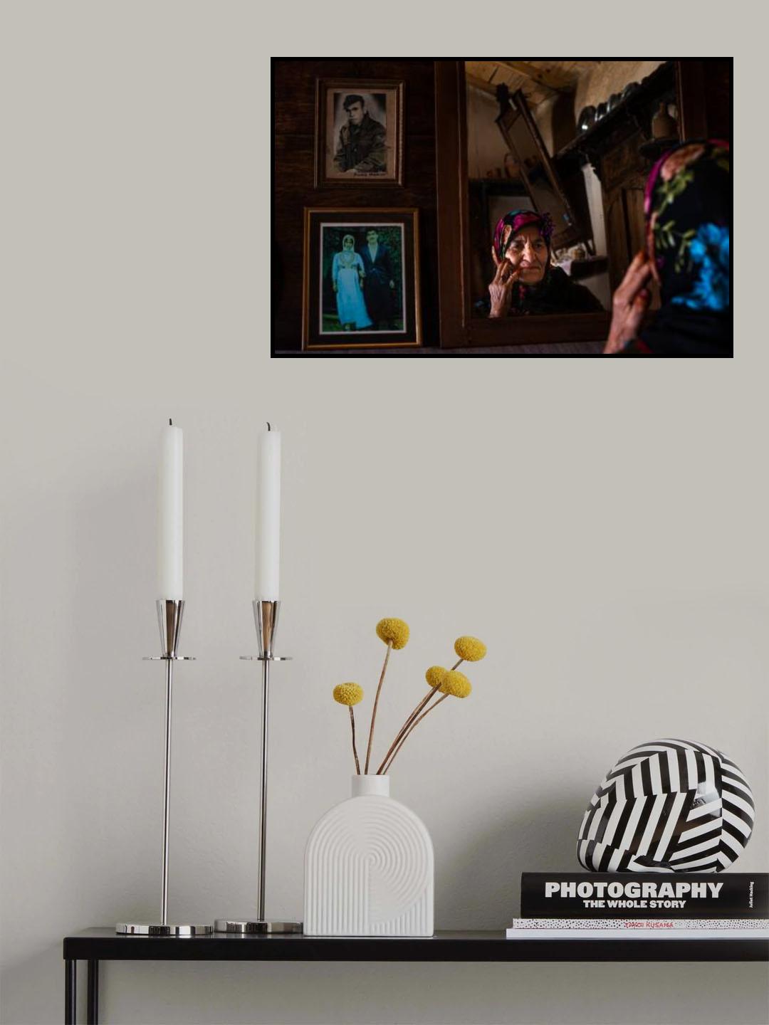 aynadaki benmiyim.. Poster och Canvastavla