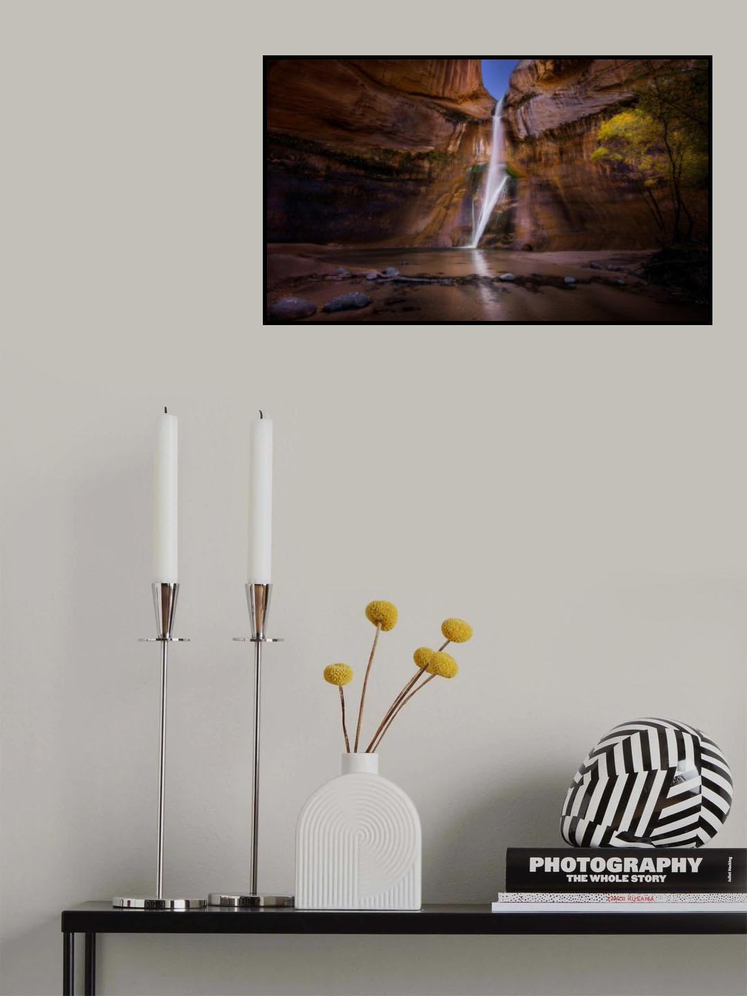 Water falls Poster och Canvastavla