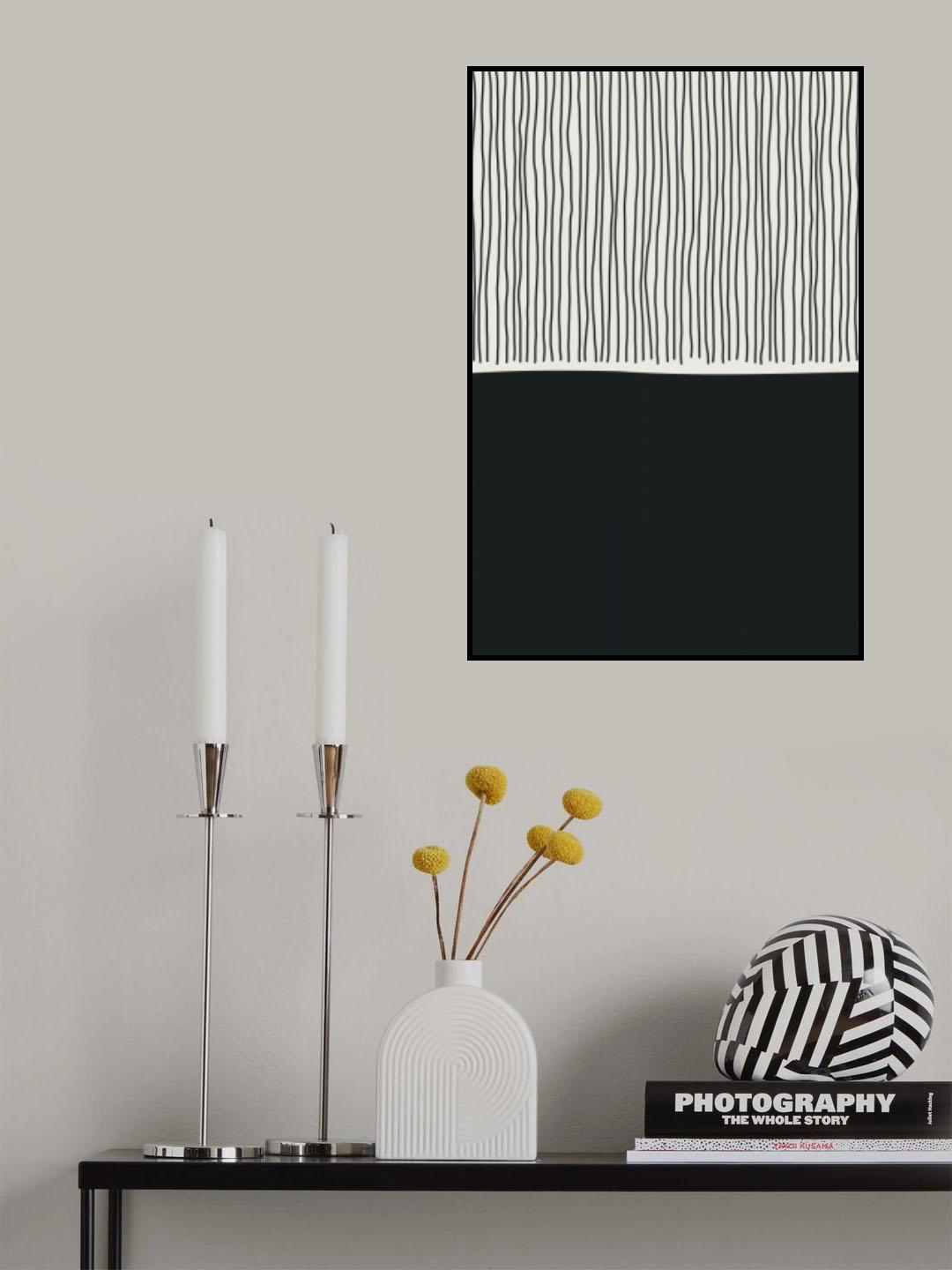 Minimal Line Vibes #8 Poster och Canvastavla