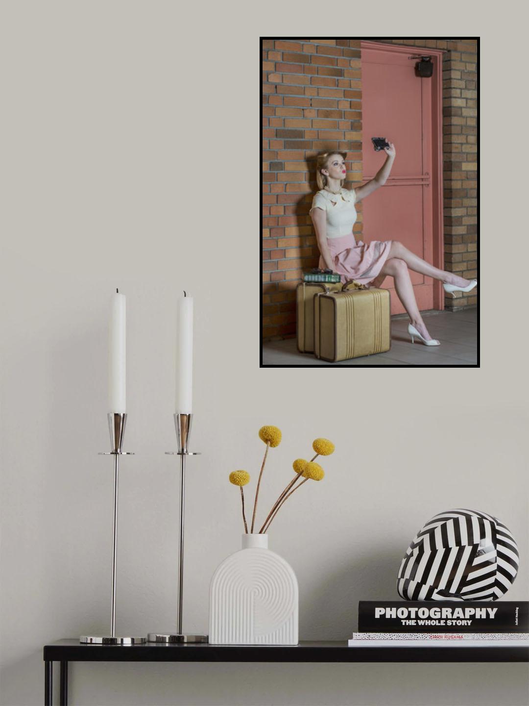 An Old Self Portrait Poster och Canvastavla