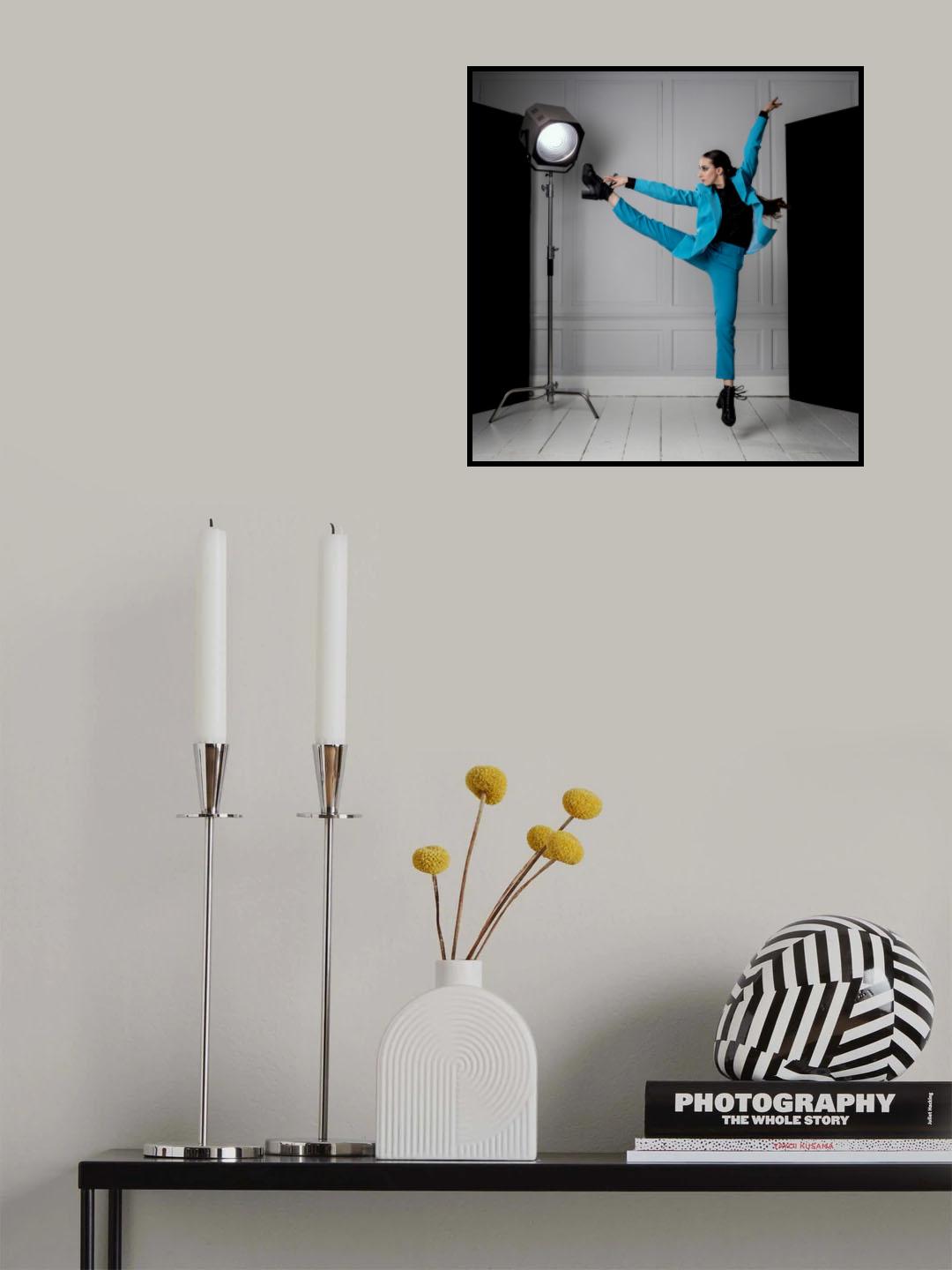 Blue Suit Poster och Canvastavla