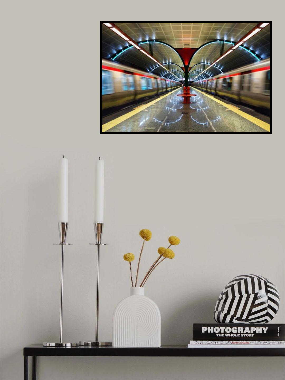 Metro Poster och Canvastavla