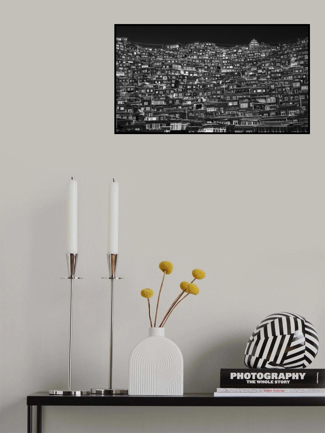 Buddha College Poster och Canvastavla